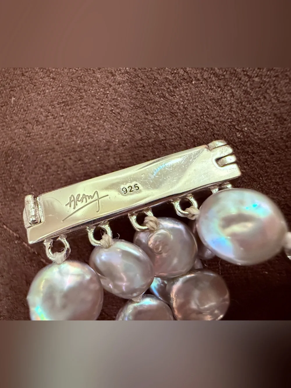 NEW Michael Aram Molten Bracelet Sterling Silver 925 & Pearls beads luxury